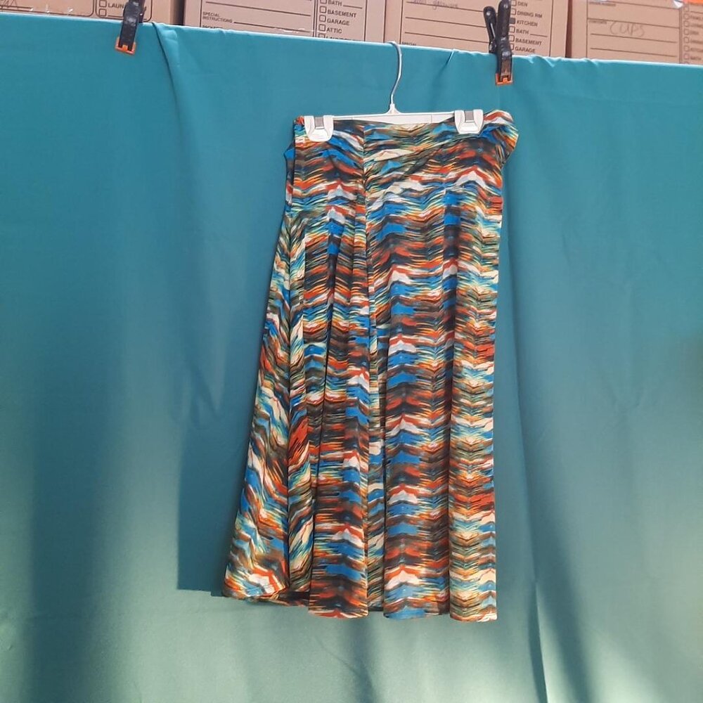 NEW ! Studio JPR MultiColor Print Skirt Stretch Size S